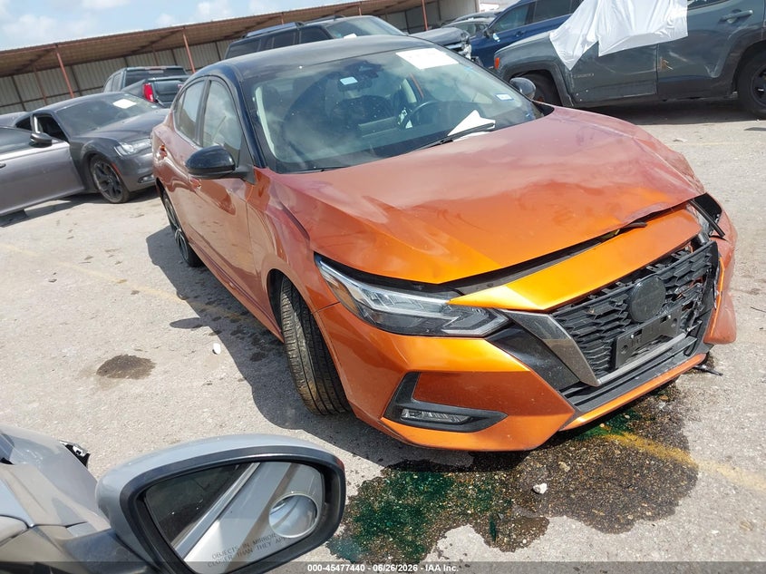 2022 Nissan Sentra Sr Xtronic Cvt VIN 3N1AB8DV1NY236451