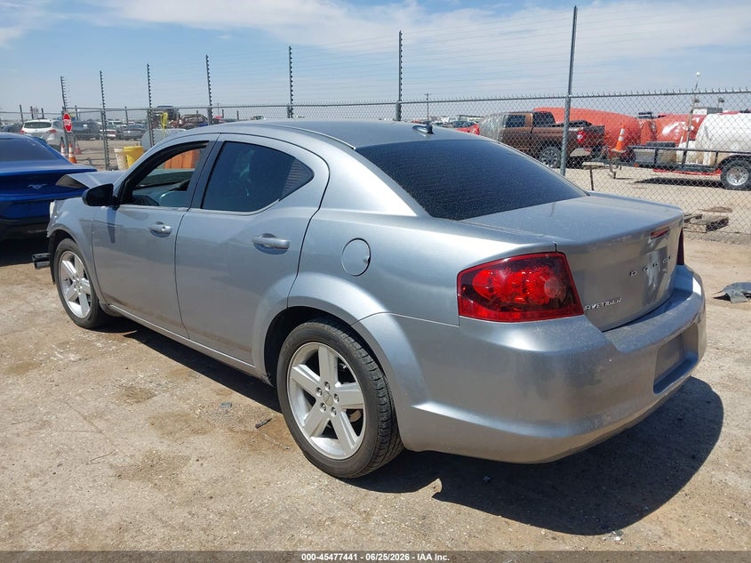 Vin: 1c3cdzab0dn530701, lot: 45975616, dodge avenger se 20133