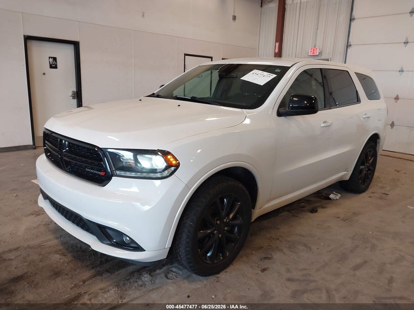 Vin: 1c4rdjag2jc112411, lot: 45975652, dodge durango sxt awd 20182