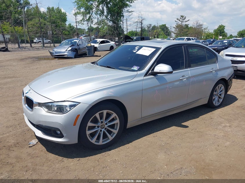Vin: wba8a3c51ja357995, lot: 45975687, bmw 320i xdrive 20182