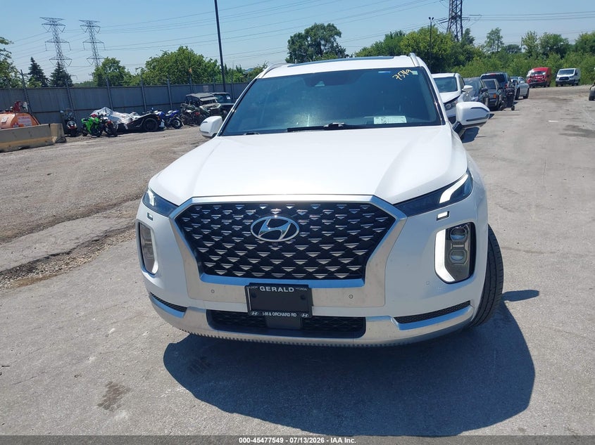 2021 Hyundai Palisade Calligraphy VIN: KM8R7DHE3MU242236 Lot: 45477549