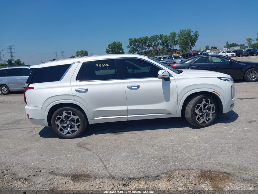 2021 Hyundai Palisade Calligraphy VIN: KM8R7DHE3MU242236 Lot: 45477549
