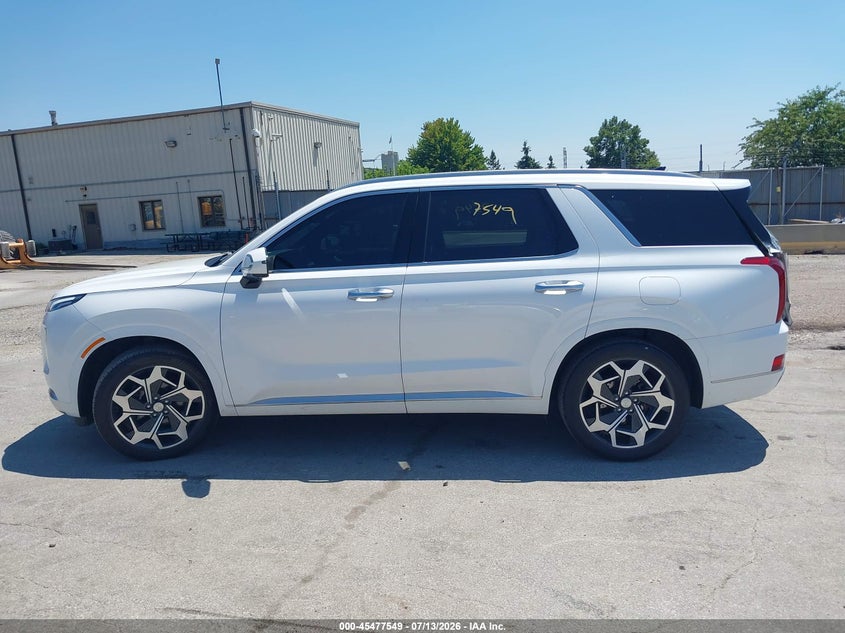 2021 Hyundai Palisade Calligraphy VIN: KM8R7DHE3MU242236 Lot: 45477549