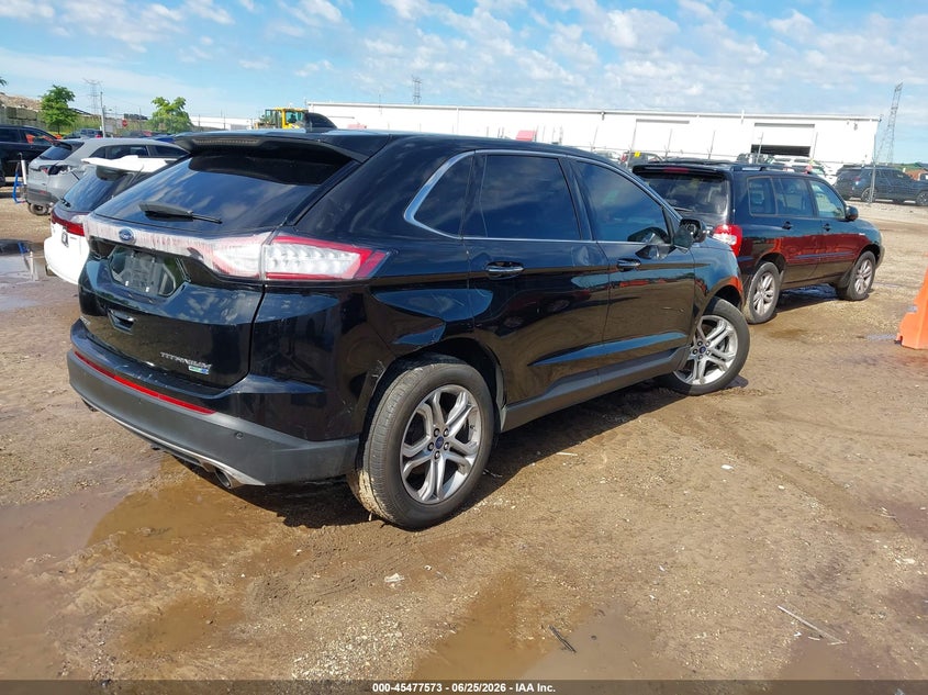 Vin: 2fmpk4k9xgbb44218, lot: 45975748, ford edge titanium 20164
