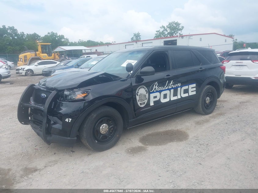 Vin: 1fm5k8abxpga17318, lot: 45975755, ford police interceptor utility 20232