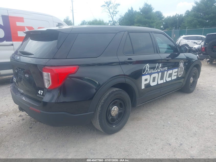Vin: 1fm5k8abxpga17318, lot: 45975755, ford police interceptor utility 20234
