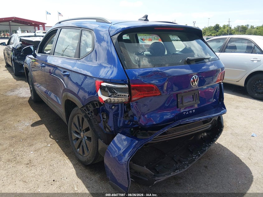2023 VOLKSWAGEN TAOS(VIN: 3VVCX7B21PM366588