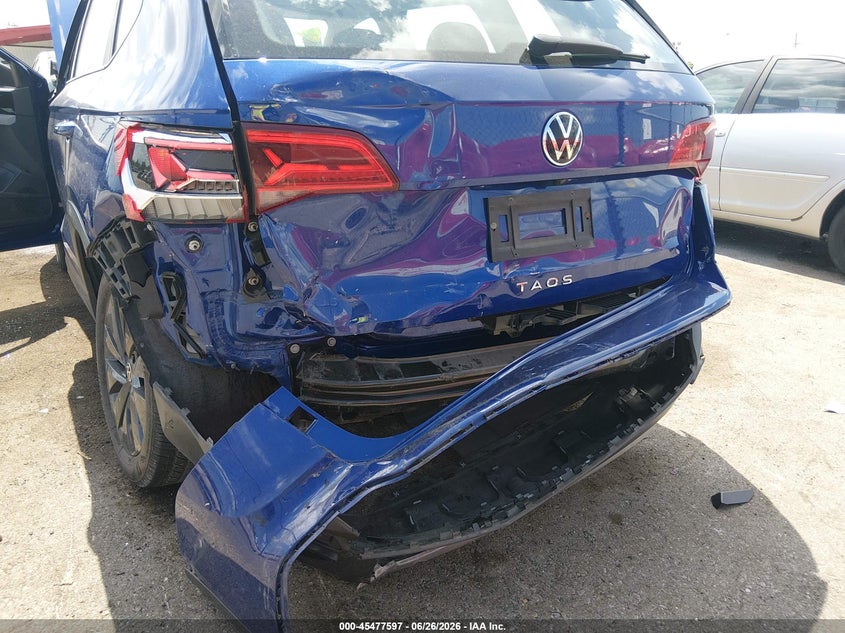 2023 Volkswagen Taos 1.5T S VIN: 3VVCX7B21PM366588 Lot: 45477597