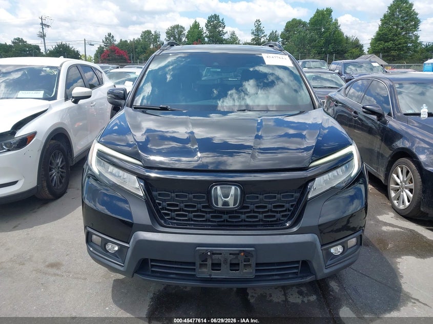 2019 Honda Passport Touring VIN: 5FNYF8H98KB011139 Lot: 45477614