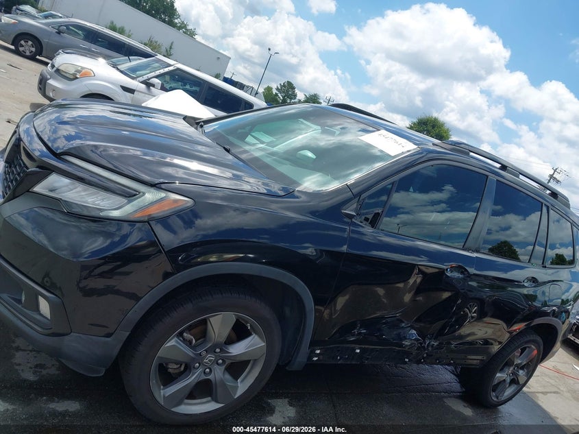 2019 Honda Passport Touring VIN: 5FNYF8H98KB011139 Lot: 45477614