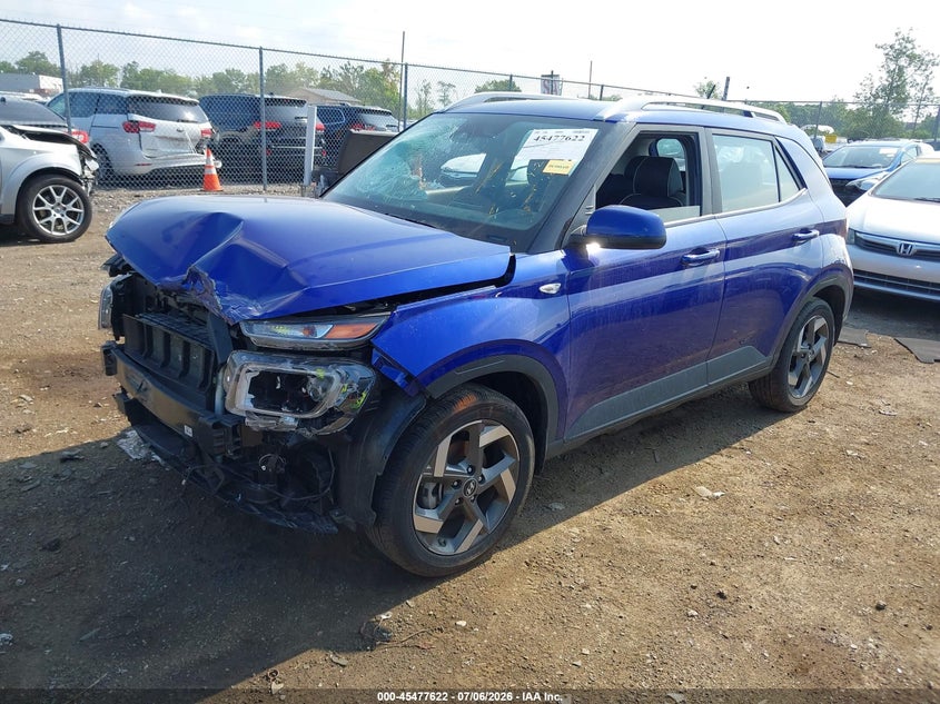 Vin: kmhrc8a38su393307, lot: 45975797, hyundai venue limited 20252