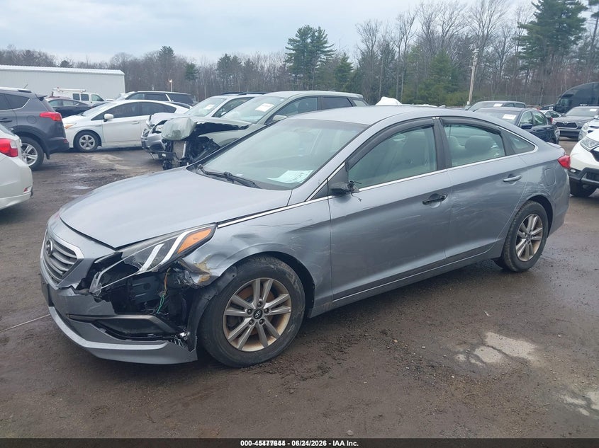 2016 HYUNDAI SONATA SEDAN 2.4L I-4 DI, DOHC, VVT, 185HP