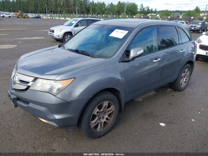 2008 ACURA MDX auction photo 2
