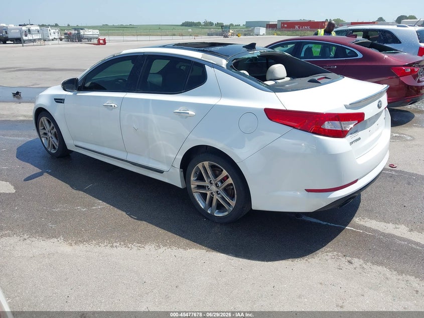 Vin: 5xxgr4a64dg143665, lot: 45975853, kia optima sx 20133