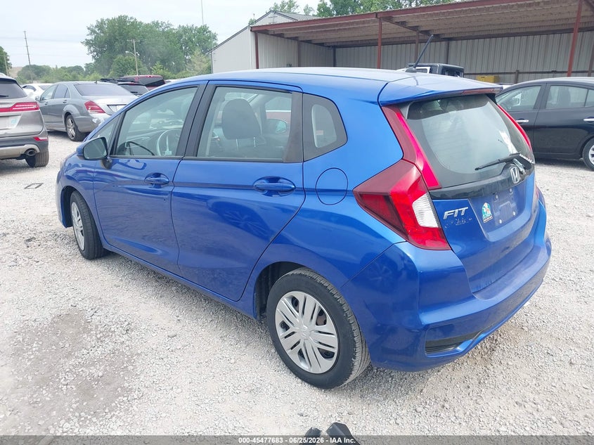 HONDA FIT 2020 VIN 3HGGK5H42LM733330