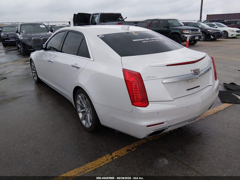 2016 CADILLAC CTS SEDAN 3.6L V-6 DI, DOHC, VVT, 335HP