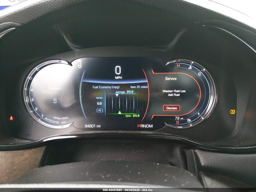 2016 CADILLAC CTS SEDAN 3.6L V-6 DI, DOHC, VVT, 335HP