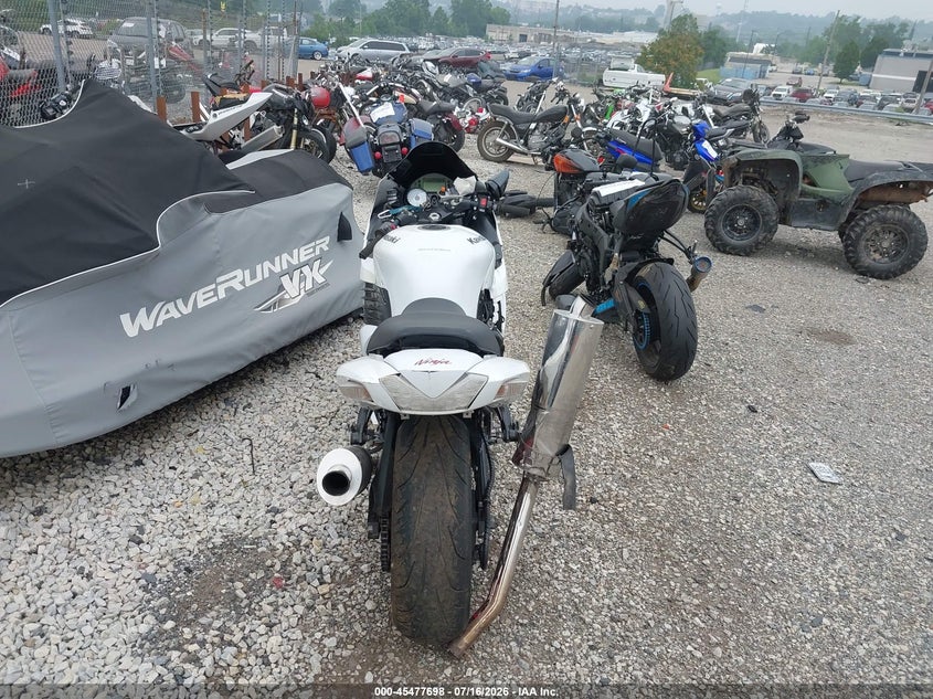2007 Kawasaki Zx1400 A VIN: JKBZXNA197A017980 Lot: 45477698