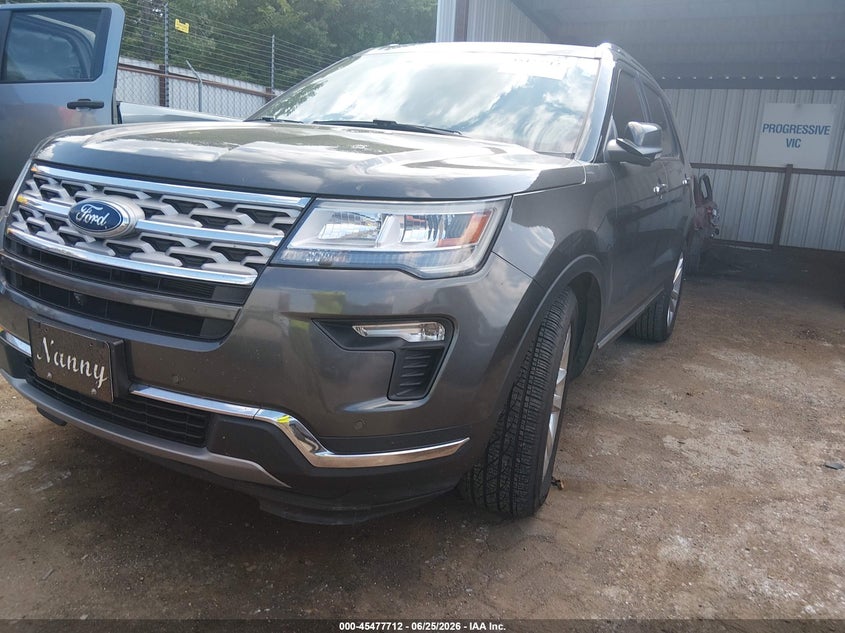 Vin: 1fm5k7f81jgb99571, lot: 45975887, ford explorer limited 20182