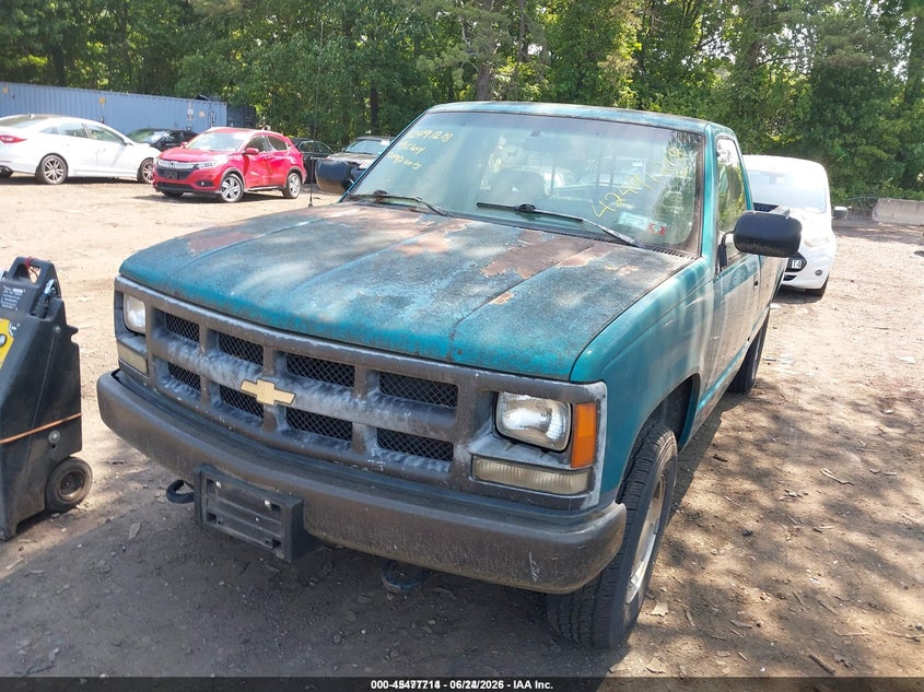 CHEVROLET GMT-400 1993 VIN 1GCEK14Z6PE252654