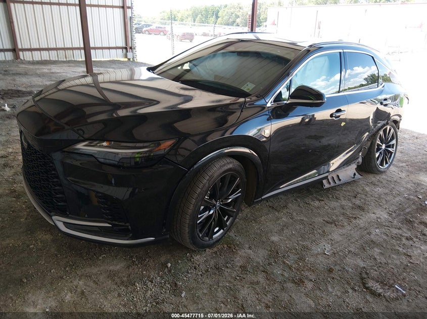 Vin: 2t2bamca6tc132316, lot: 45975890, lexus rx 350 f sport design 20262