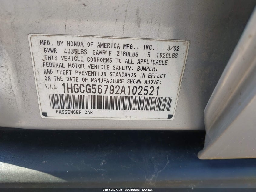 AtlanticExpress - Honda Accord