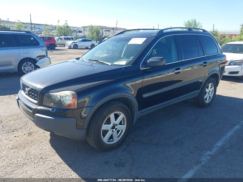 2003 VOLVO XC90 SPORT UTILITY VEHICLE 2.5L I-5 DOHC, VVT, TURBO, 208HP