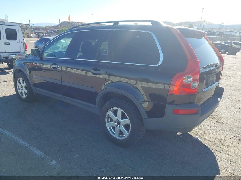 2003 VOLVO XC90 SPORT UTILITY VEHICLE 2.5L I-5 DOHC, VVT, TURBO, 208HP