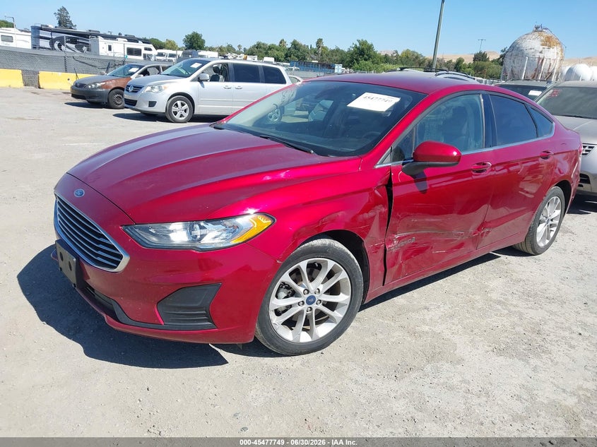 2019 Ford Fusion, Left Side, IAAI, VIN 3FA6P0LU4KR257126 — photo 2
