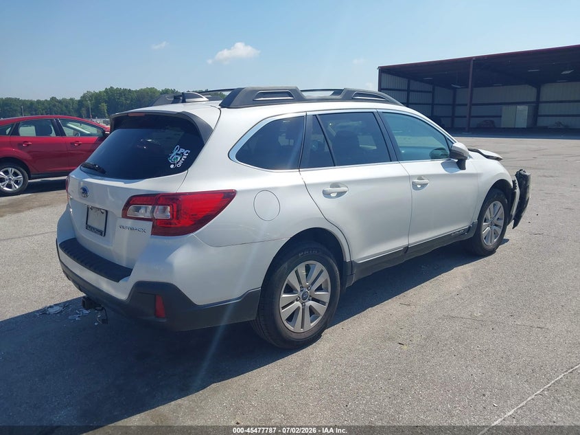 Vin: 4s4bsafc0j3396405, lot: 45975962, subaru outback 2.5i premium 20184