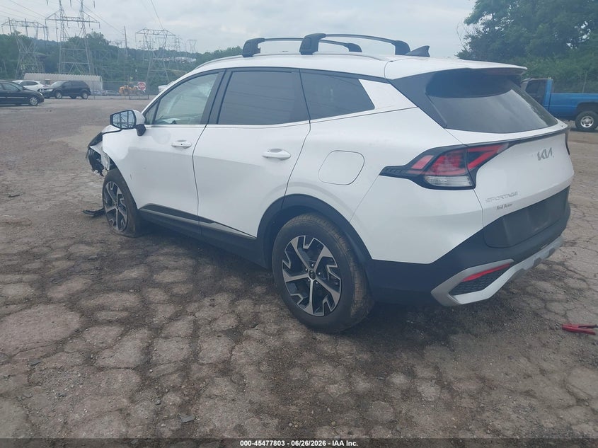 2024 KIA SPORTAGE auction photo 3