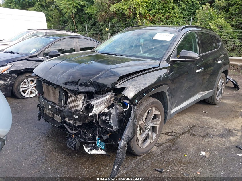 2022 Hyundai Tucson, Front End, IAAI, VIN KM8JECA19NU077380 — photo 2