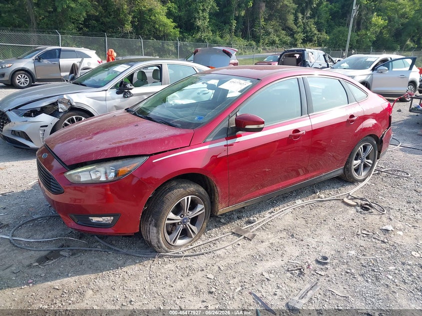 Vin: 1fadp3fe6hl302653, lot: 45976102, ford focus se 20172