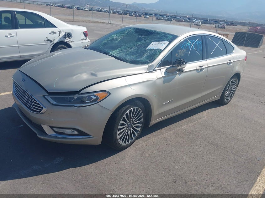 Vin: 3fa6p0ru0hr267510, lot: 45976104, ford fusion hybrid platinum/titanium 20172