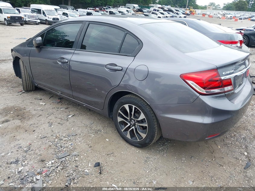 2015 HONDA CIVIC auction photo 3
