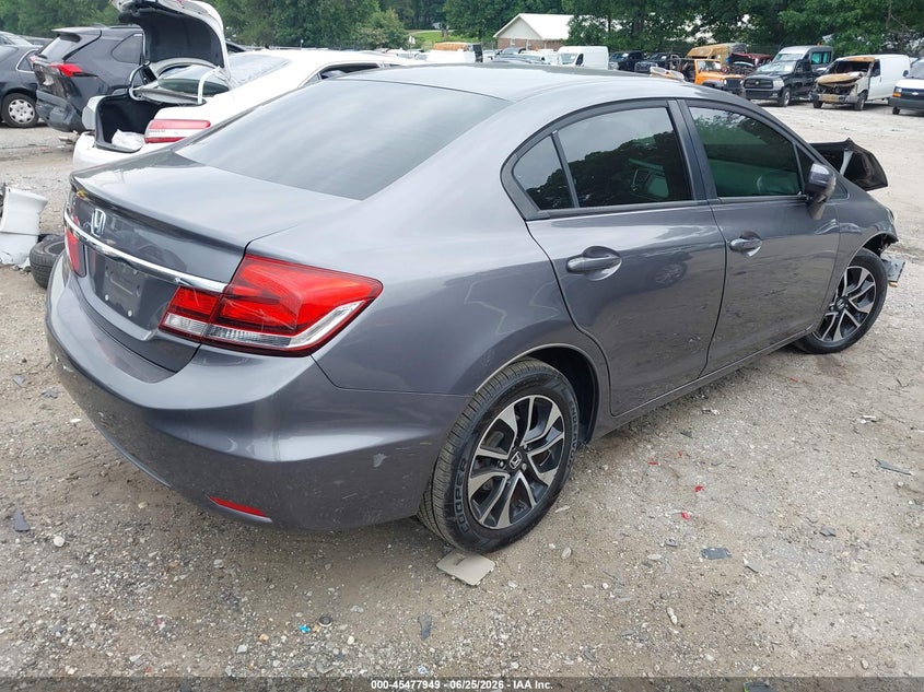 2015 HONDA CIVIC auction photo 4