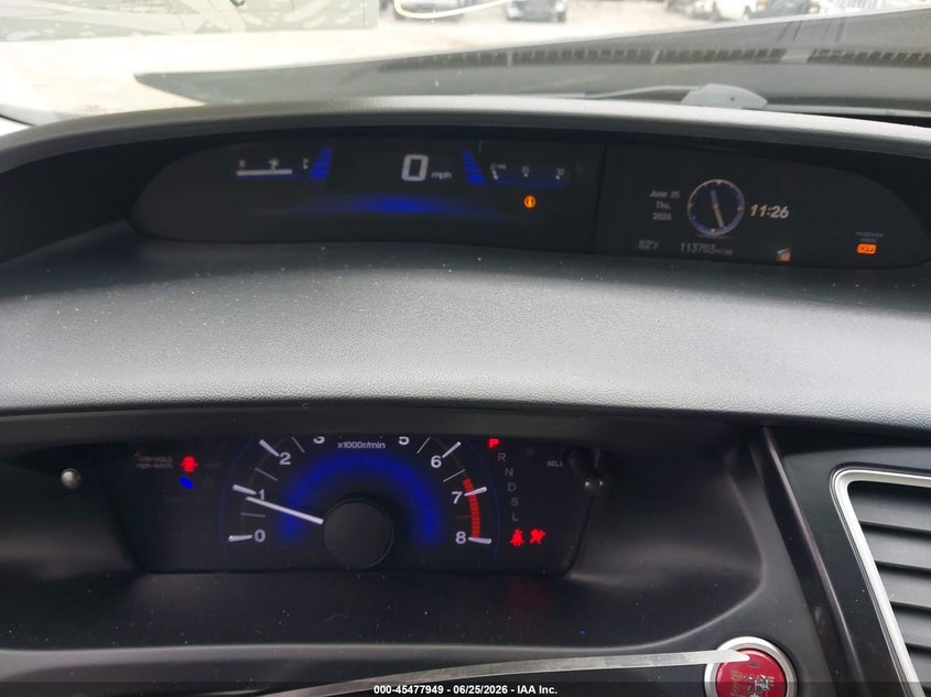 2015 HONDA CIVIC auction photo 7