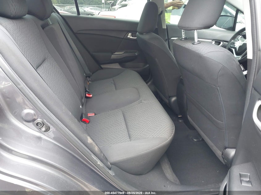 2015 HONDA CIVIC auction photo 8