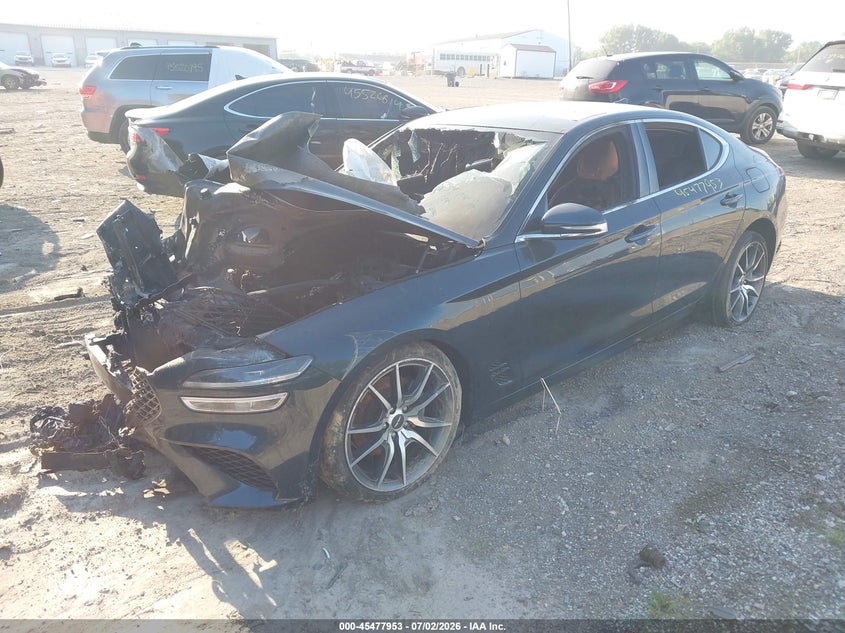 Vin: kmtg34ta3pu124365, lot: 45976128, genesis g70 2.0t awd 20232