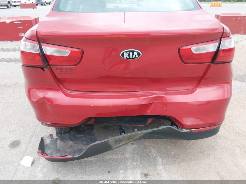 2017 KIA RIO auction photo 6