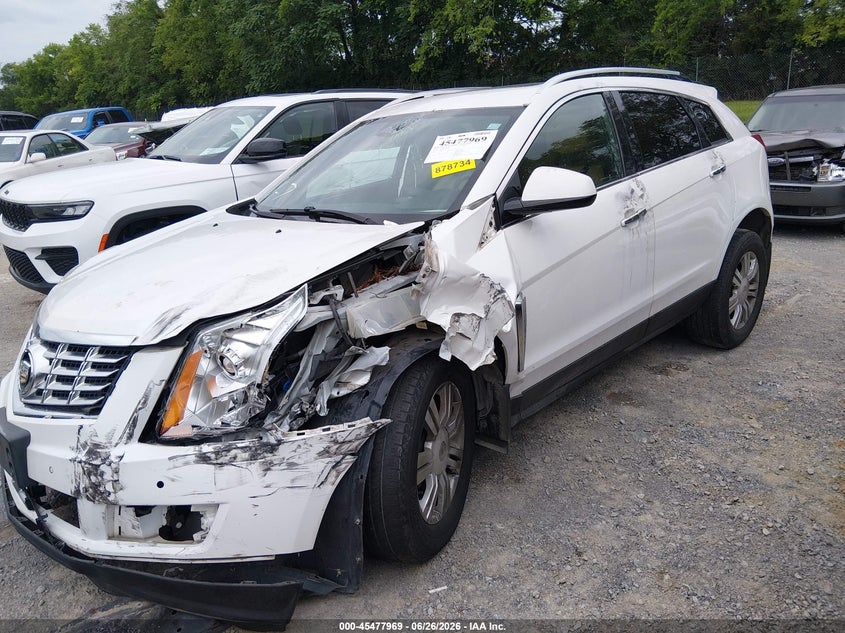 Vin: 3gyfnbe39es582765, lot: 45976144, cadillac srx luxury collection 20142