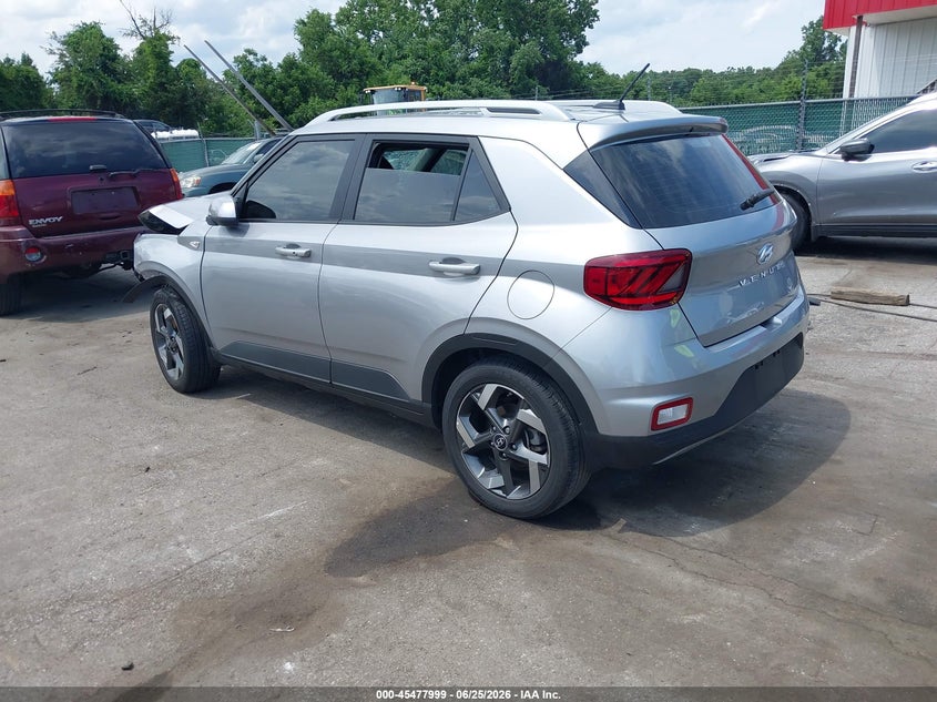 Vin: kmhrc8a39su398189, lot: 45976174, hyundai venue sel 20253