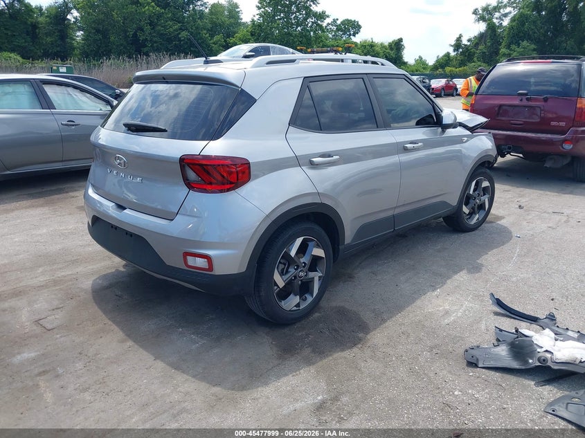Vin: kmhrc8a39su398189, lot: 45976174, hyundai venue sel 20254