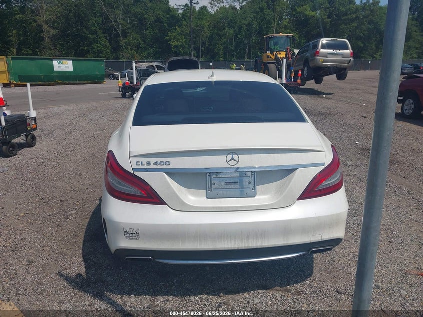 2015 Mercedes-Benz Cls 400 VIN: WDDLJ6FB6FA141718 Lot: 45478026