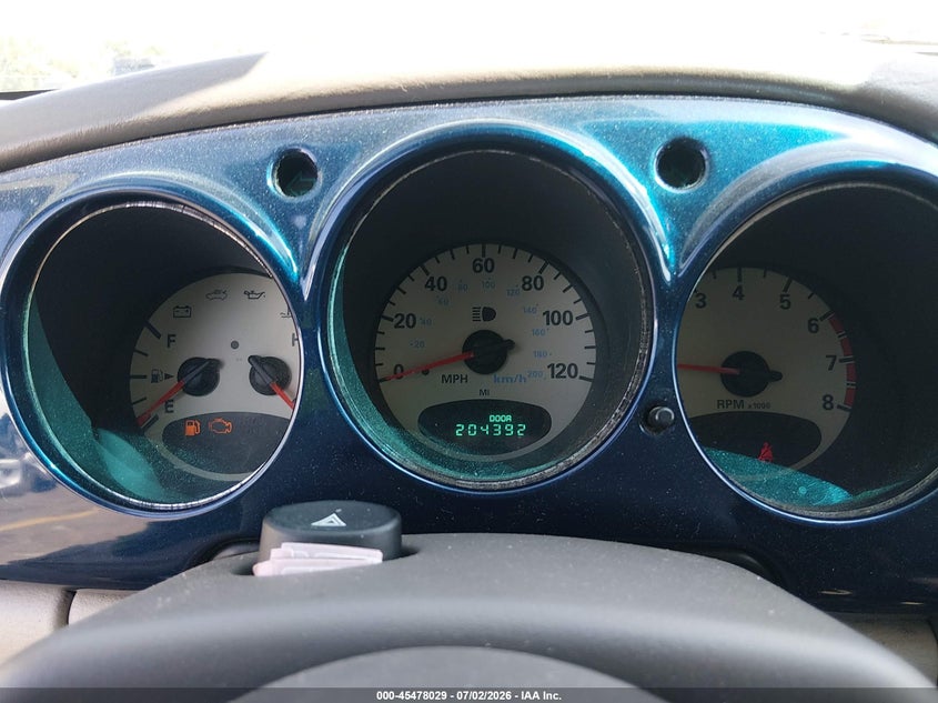2001 Chrysler Pt Cruiser VIN: 3C8FY4BB51T284611 Lot: 45478029