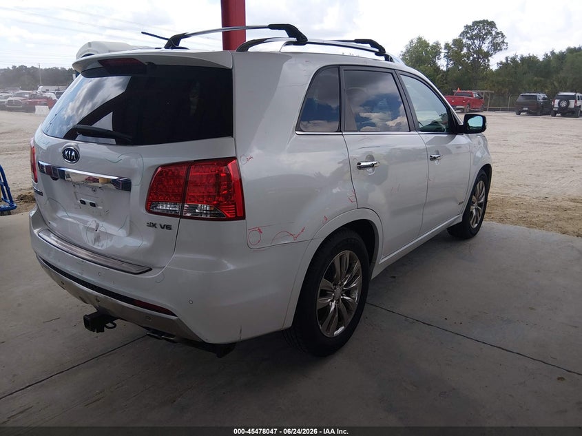 Vin: 5xykwda26cg239579, lot: 45976222, kia sorento sx v6 20124