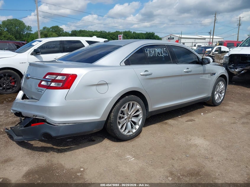 Vin: 1fahp2f86dg138345, lot: 45976240, ford taurus limited 20134