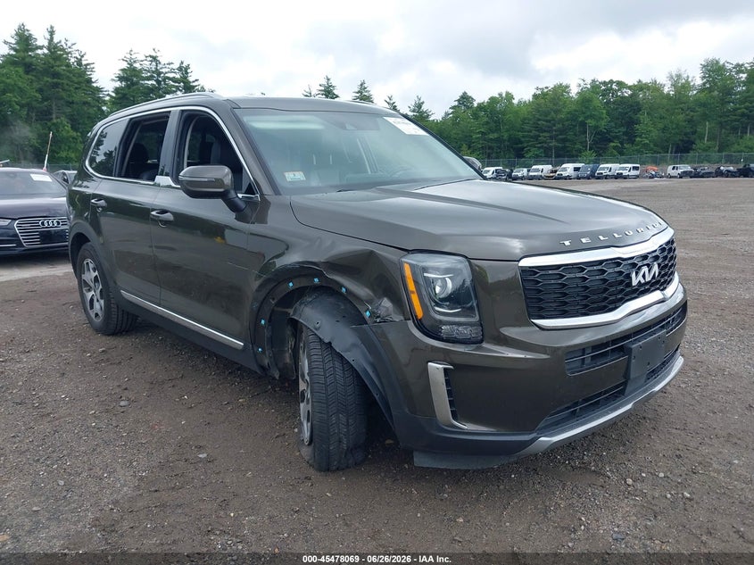 KIA TELLURIDE 2022 VIN 5XYP3DHC6NG283078