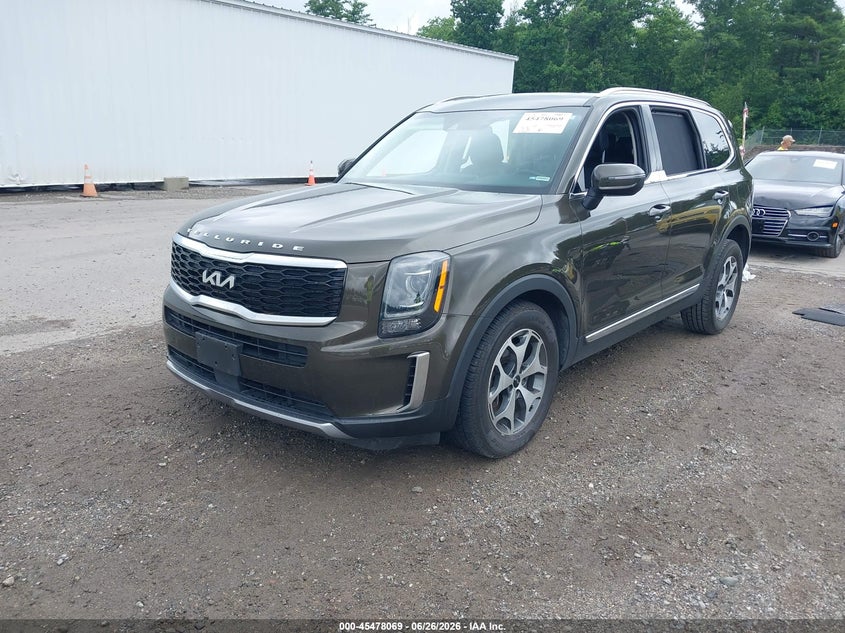 2022 KIA TELLURIDE auction photo 2