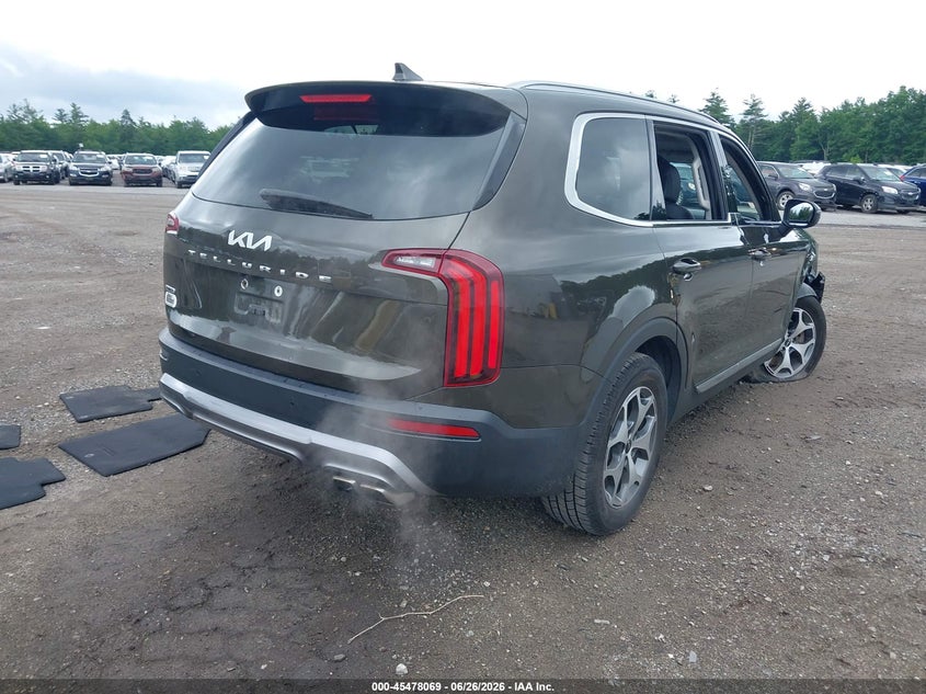 2022 KIA TELLURIDE auction photo 4